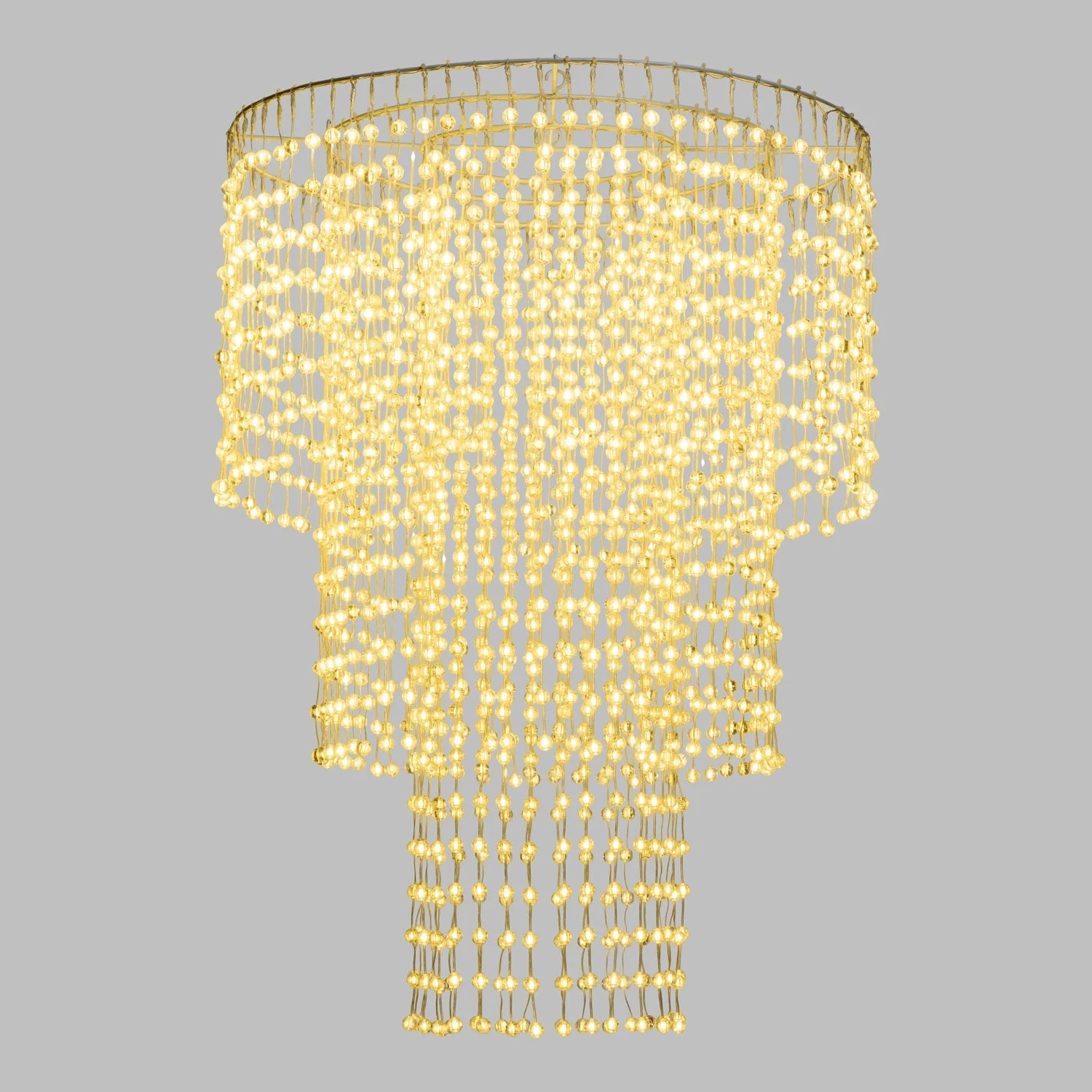 Lotti Lampadario Chandelier a Cascata H 100 Cm D 30 Cm D 52 Cm D 75 Cm