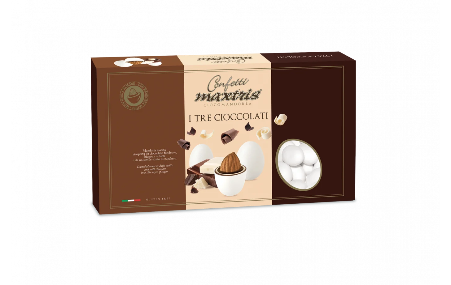 Maxtris Confetti Ciocomandorla I Tre Cioccolati 1 Kg Il Cioccolato