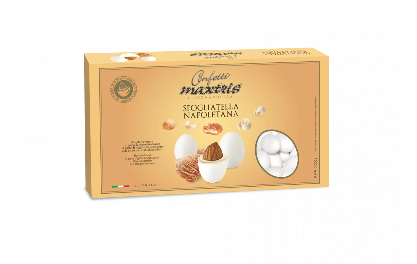 Maxtris Confetti Ciocomandorla Sfogliatella Napoletana 1 Kg La Pasticceria