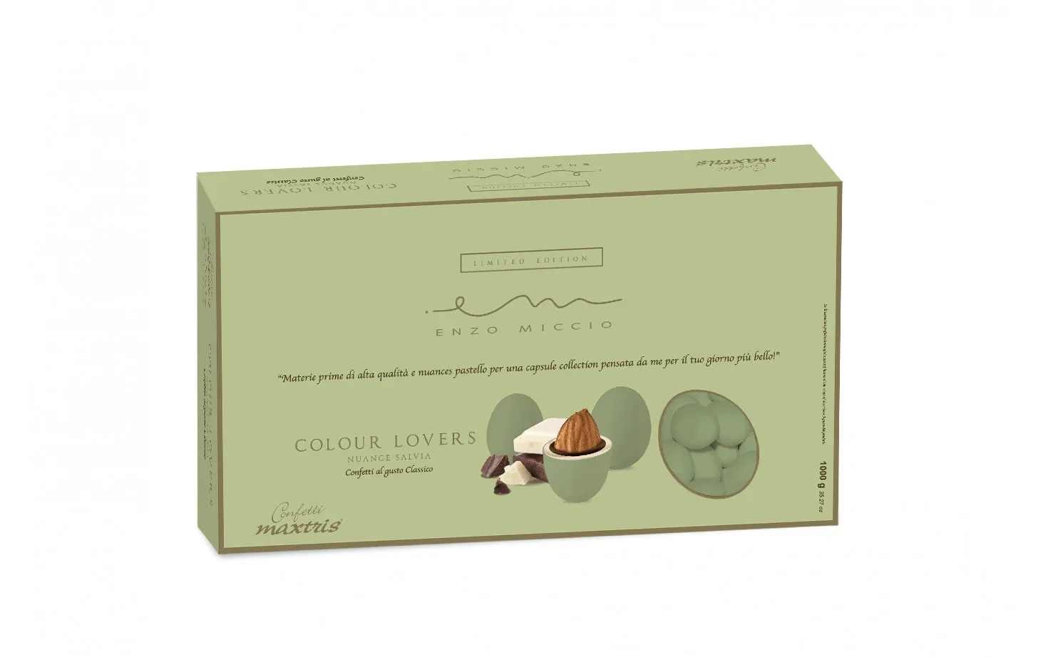 Maxtris Confetti Enzo Miccio Nuance Salvia 1 Kg