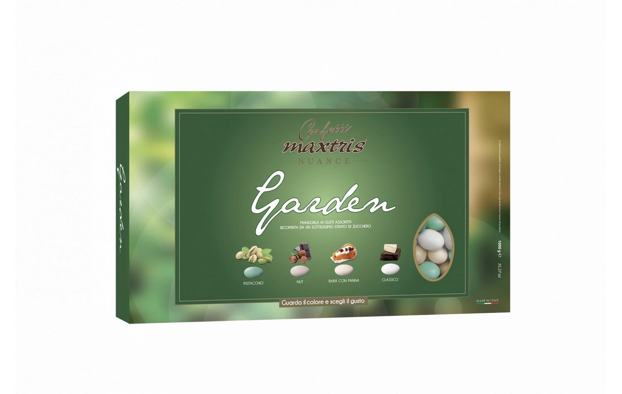 Maxtris Confetti Ciocomandorla Nuance Garden 1 Kg