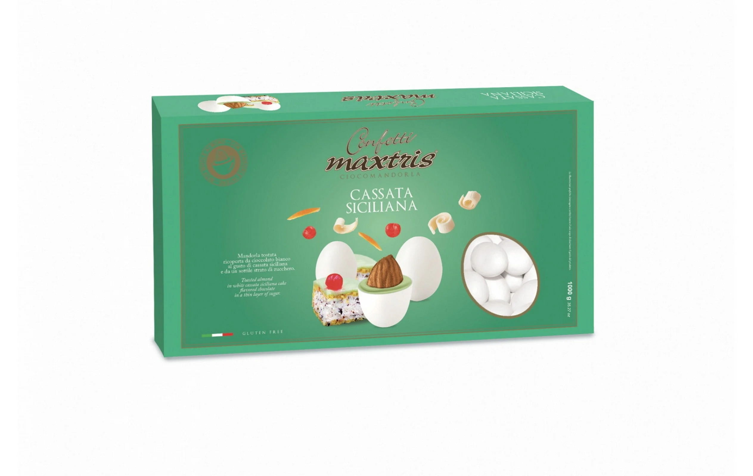 Maxtris Confetti Ciocomandorla Cassata Siciliana 1 kg La Pasticceria