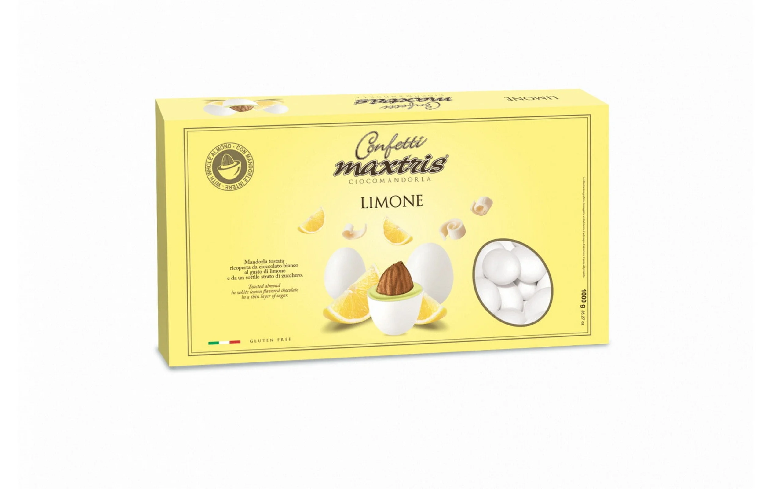 Maxtris Confetti Ciocomandorla Limone 1 Kg La Frutta