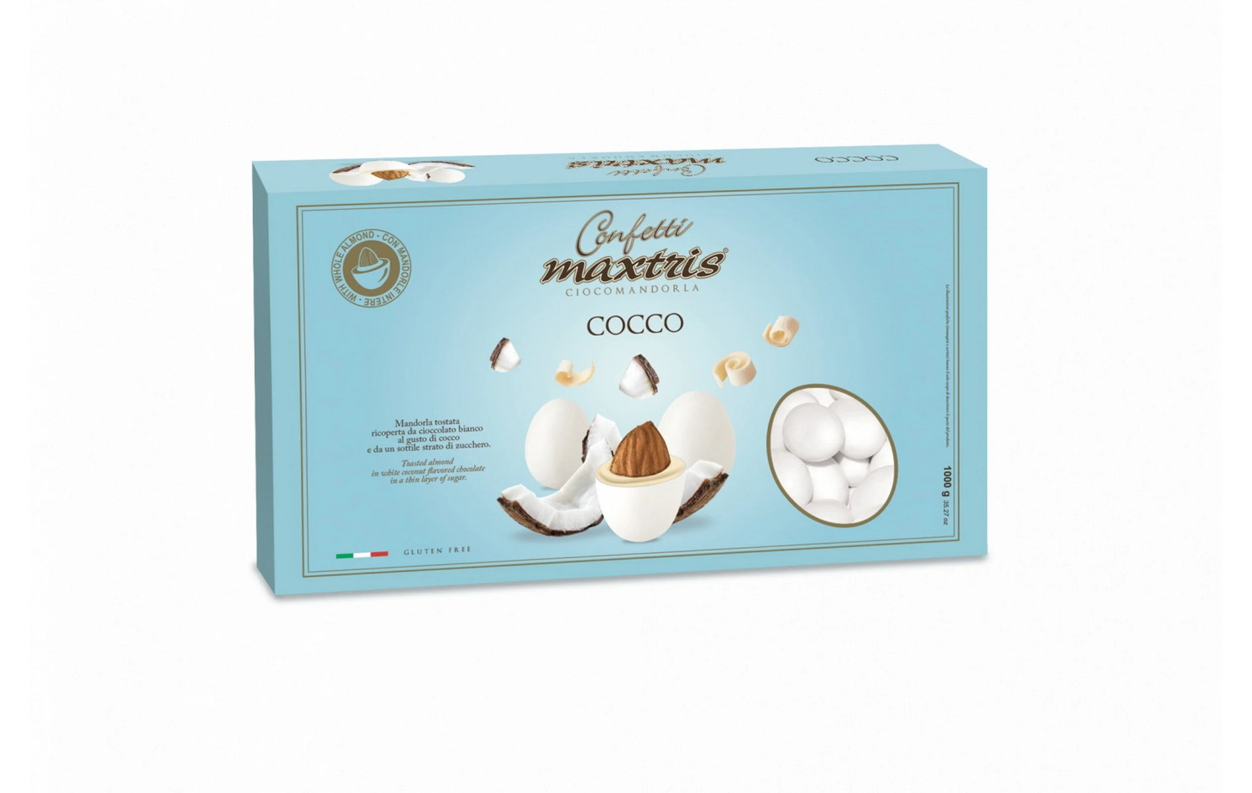 Maxtris Confetti Ciocomandorla Cocco 1 kg La Frutta