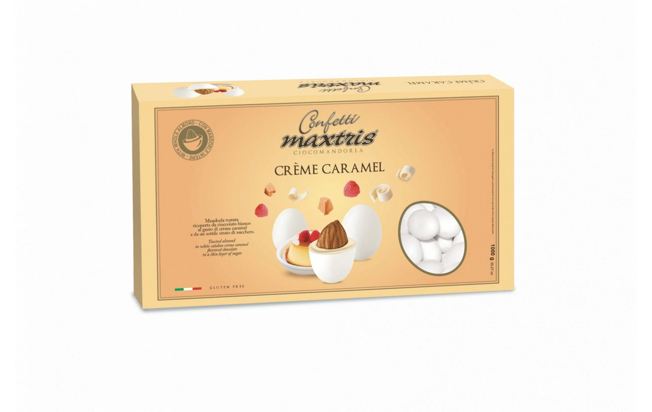 Maxtris Confetti Ciocomandorla Creme Caramel  1 kg La Pasticceria