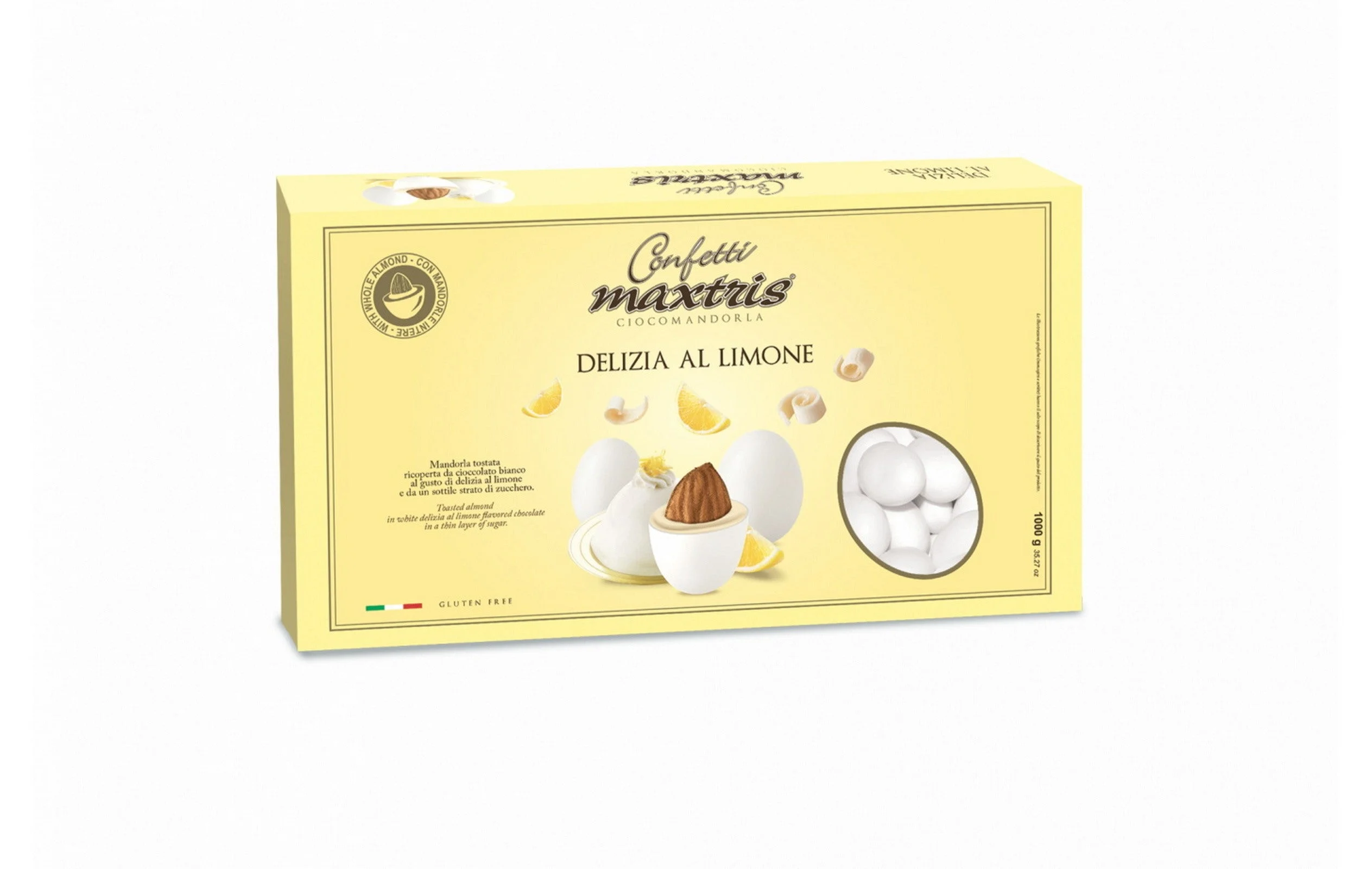 Maxtris Confetti Ciocomandorla Delizia al Limone 1 kg La Pasticceria