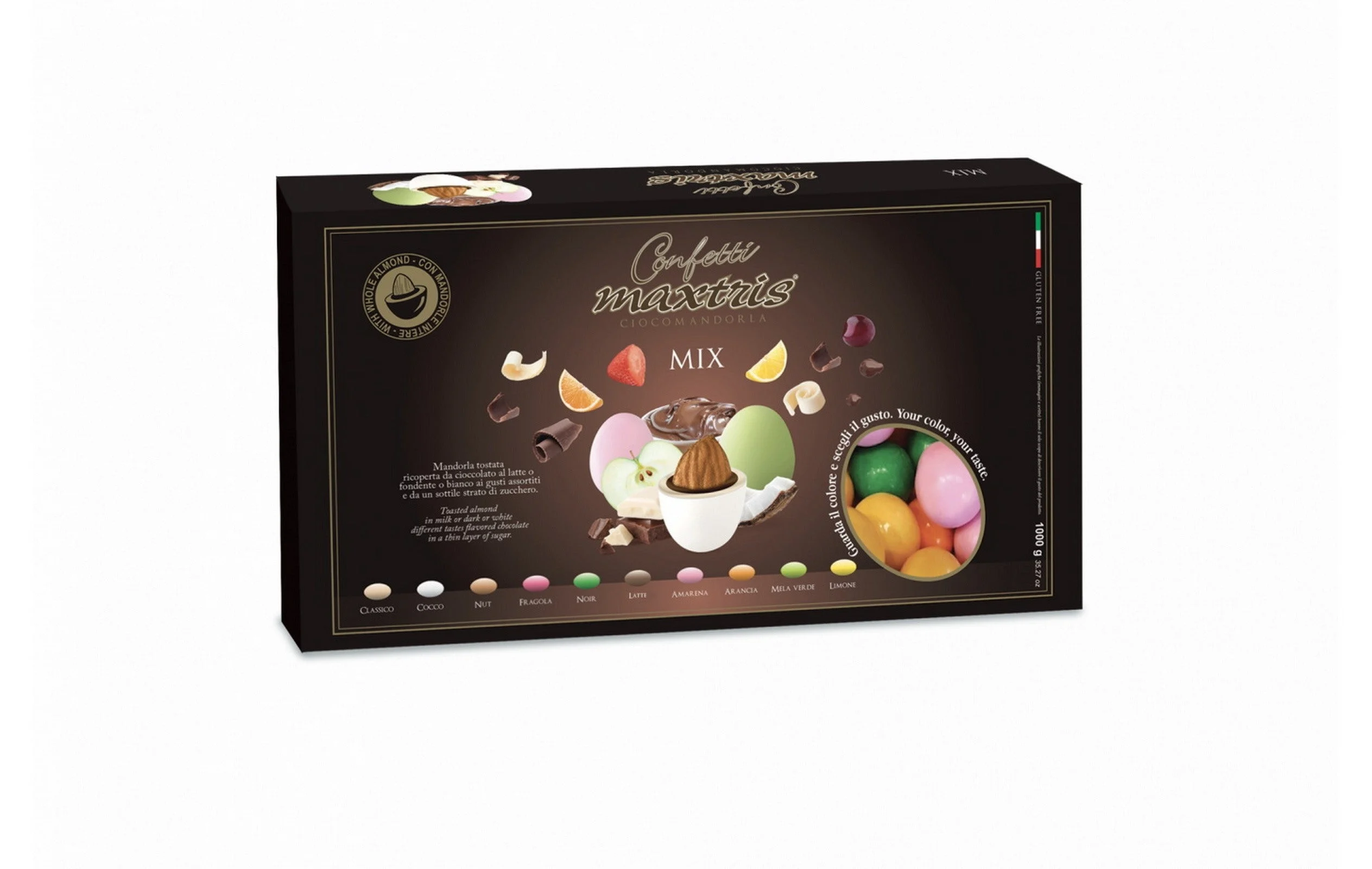 Maxtris Confetti Ciocomandorla Mix 1 kg I Mix
