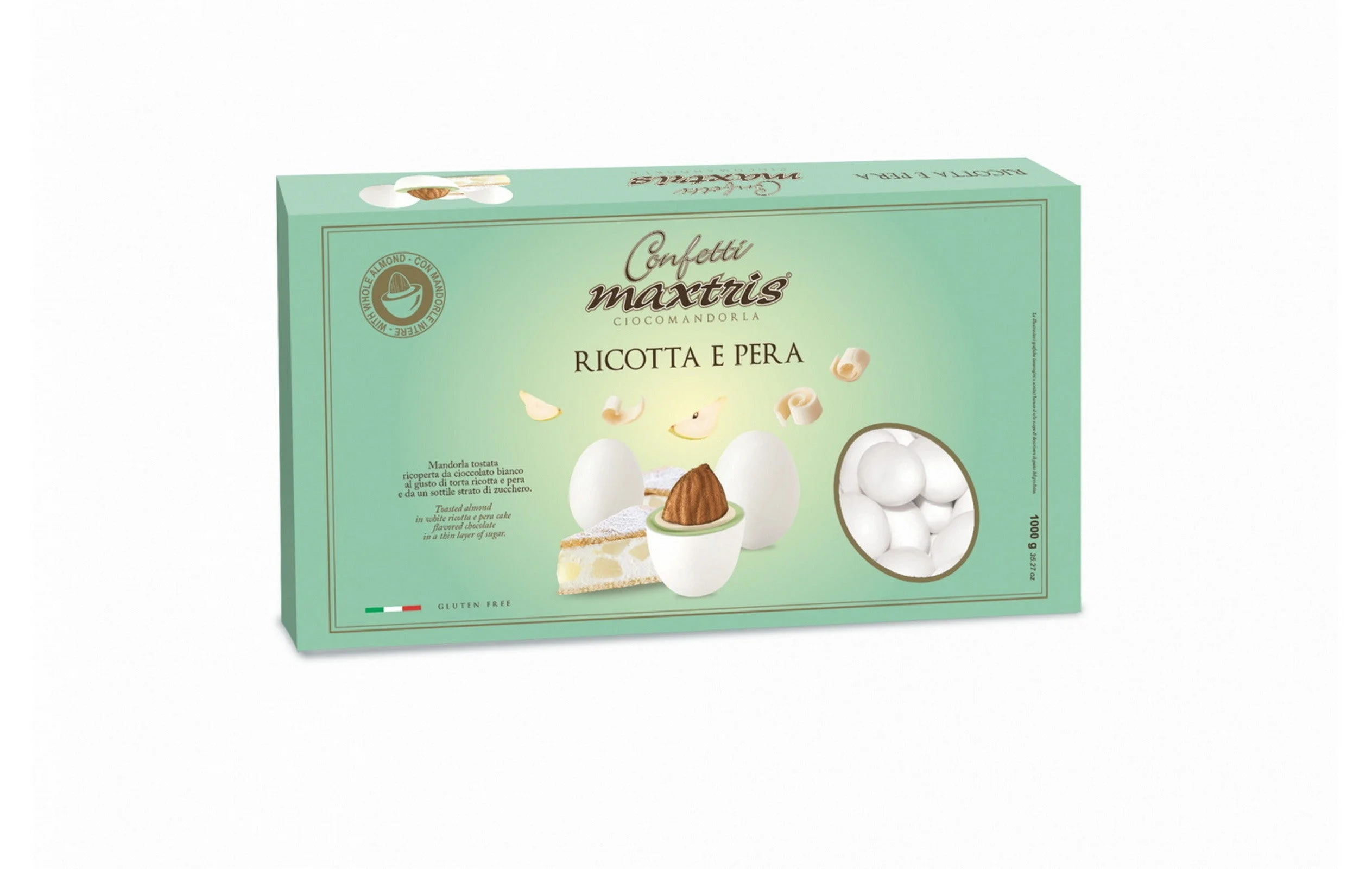 Maxtris Confetti Ciocomandorla Ricotta e Pera 1 Kg La Pasticceria