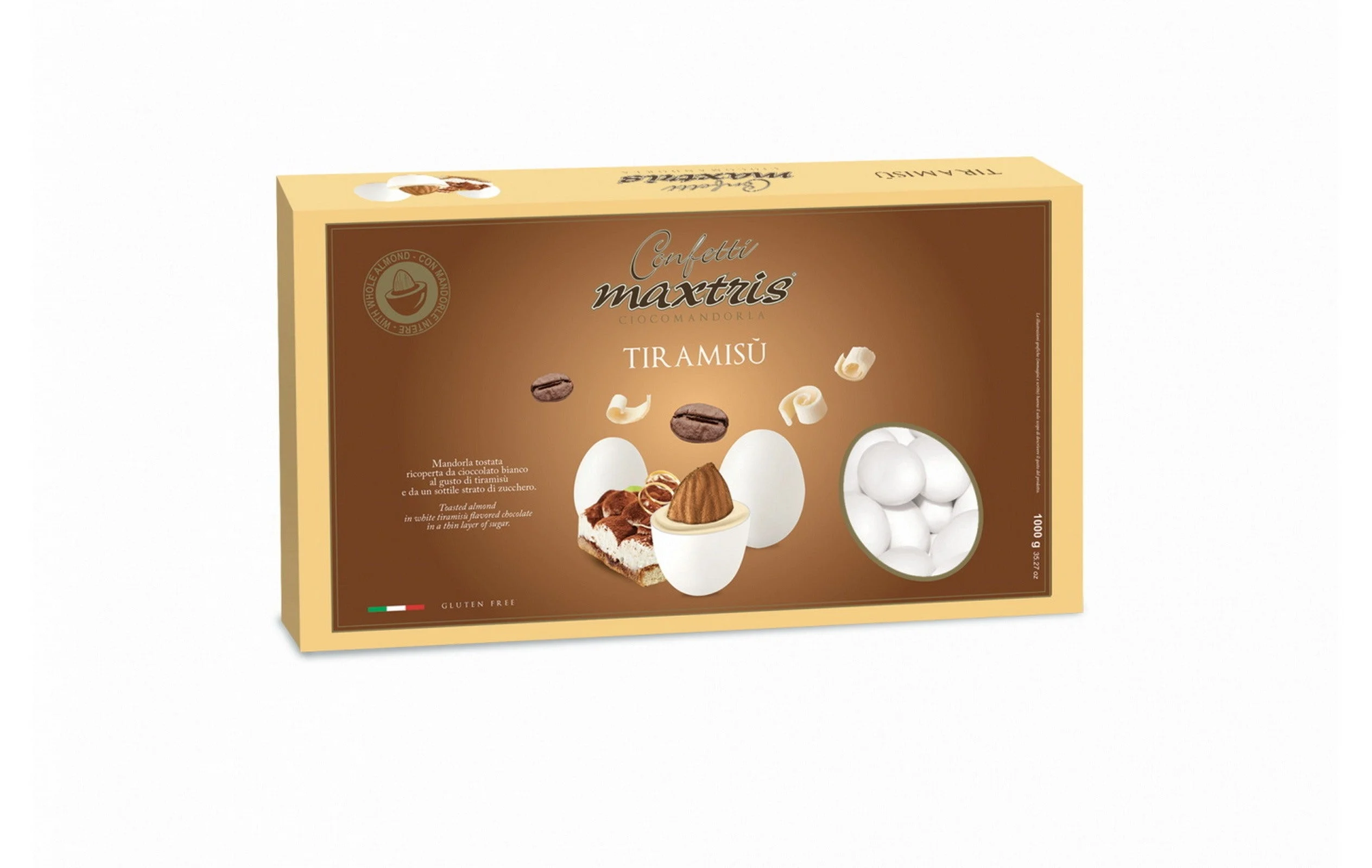 Maxtris Confetti Ciocomandorla Tiramisù 1 kg La Pasticceria
