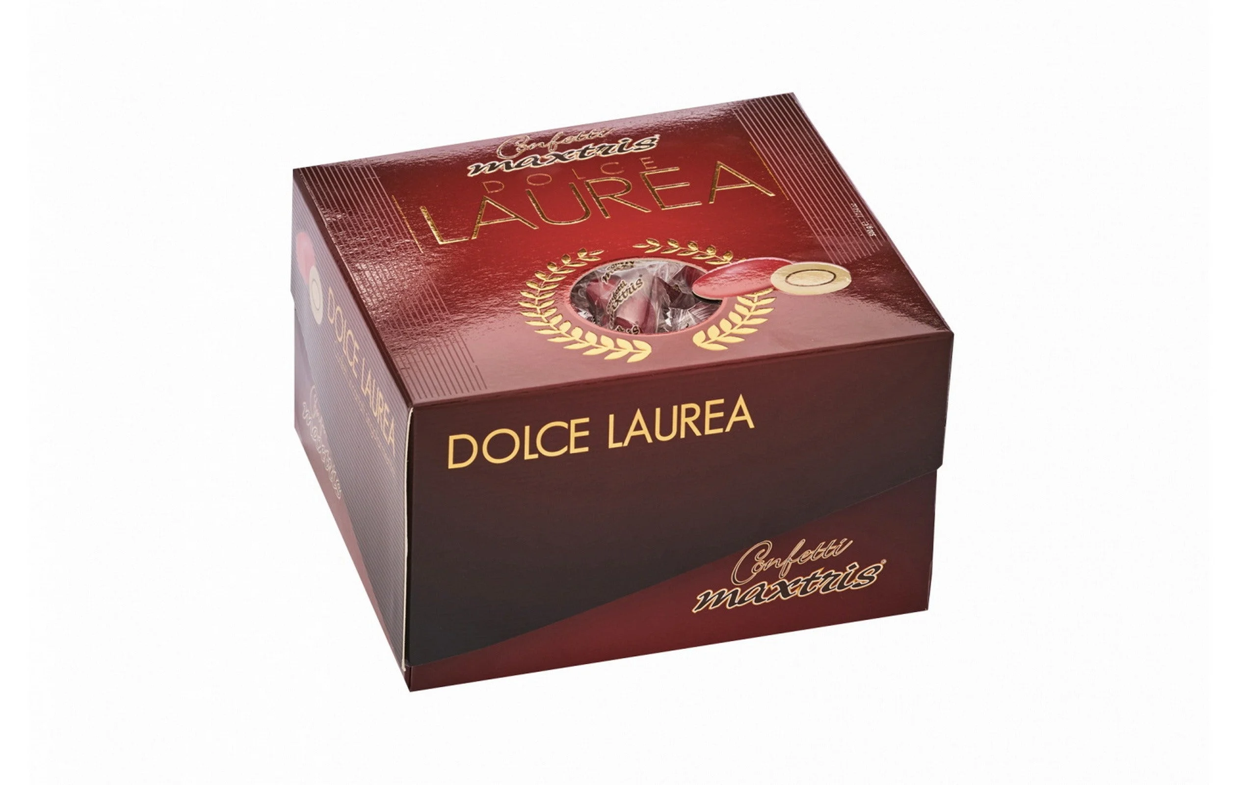 Maxtris Confetti Dolce Laurea Mandorla 500 gr Rosso