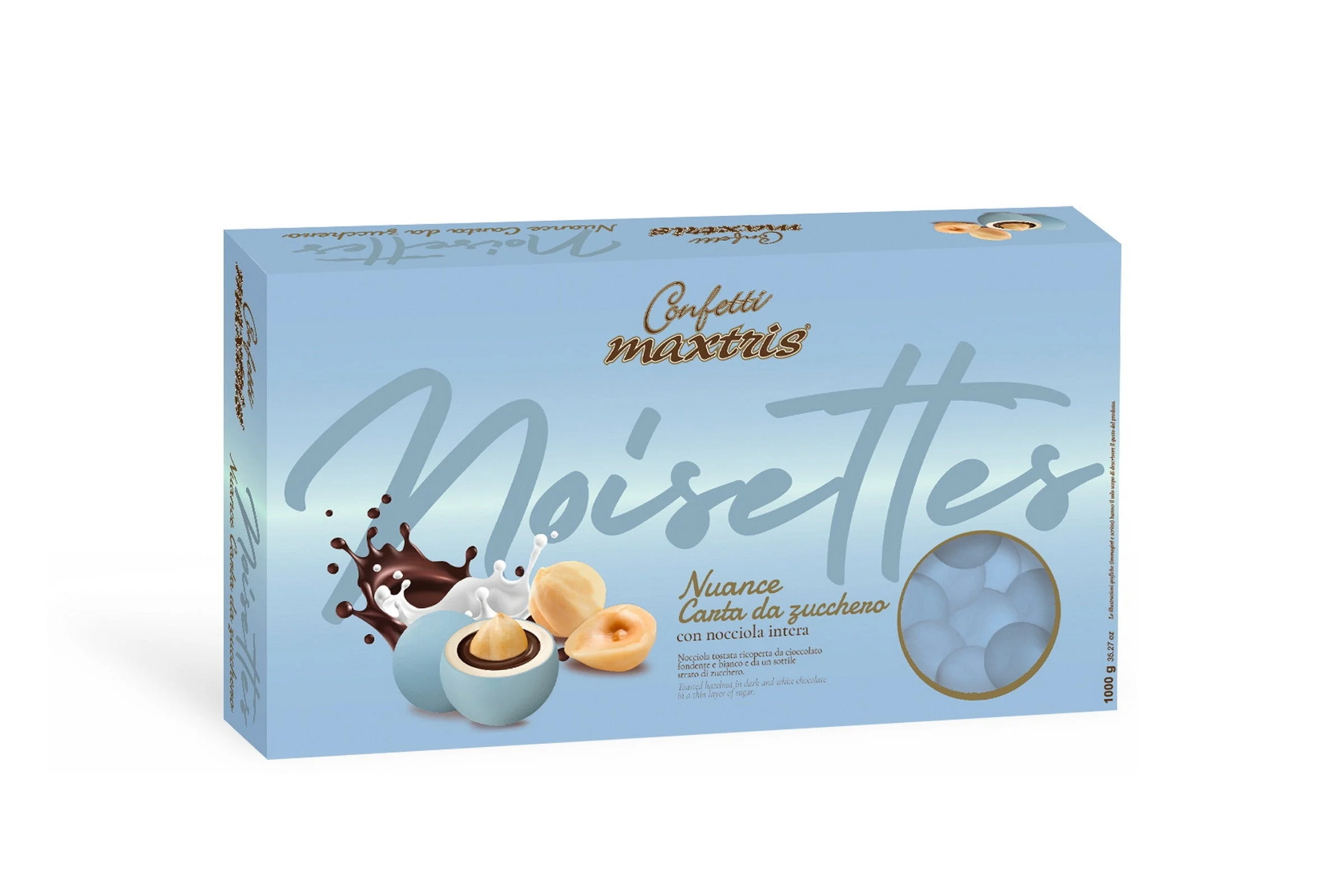Maxtris Confetti Nuance 1 kg Carta da Zucchero Les Noisettes