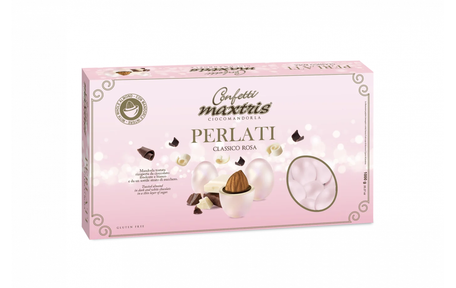 Maxtris Confetti Perlati Rosa 500 Gr