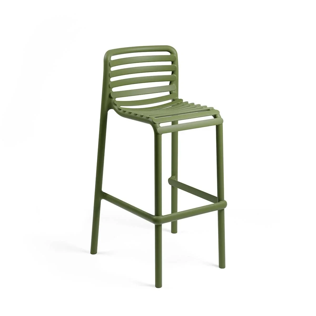 Nardi Sgabello Doga Stool Agave Polipropilene Impilabile
