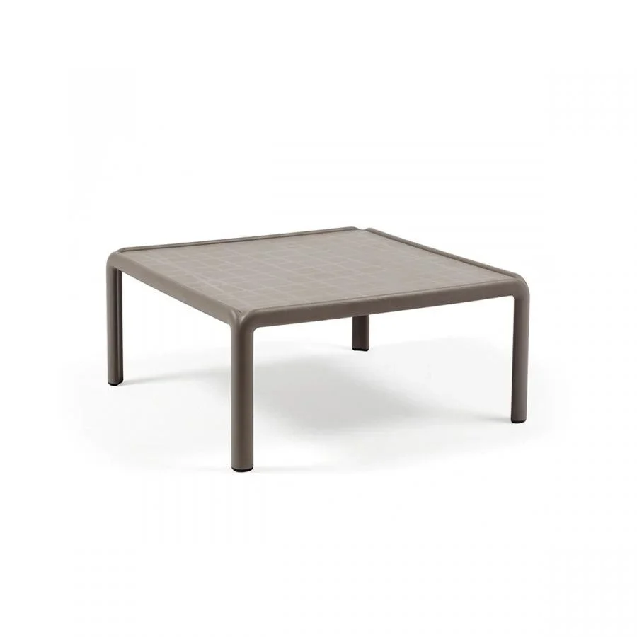 Nardi Komodo Tavolino 70 x 70 Cm Tortora Opaco