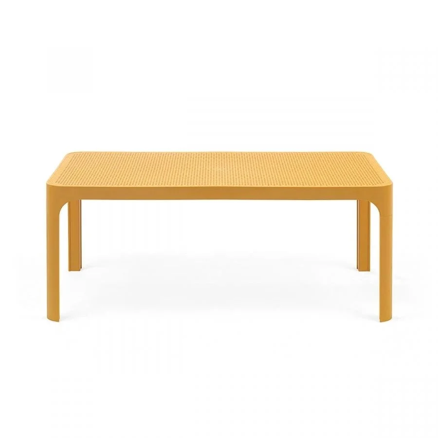 Nardi Tavolo Basso Net Table Senape Rettangolare 100cm