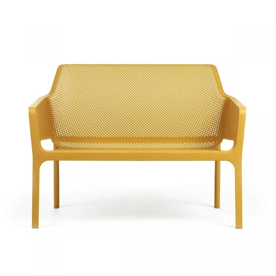 Nardi Panchina Net Bench  Senape 2 Posti Polipropilene