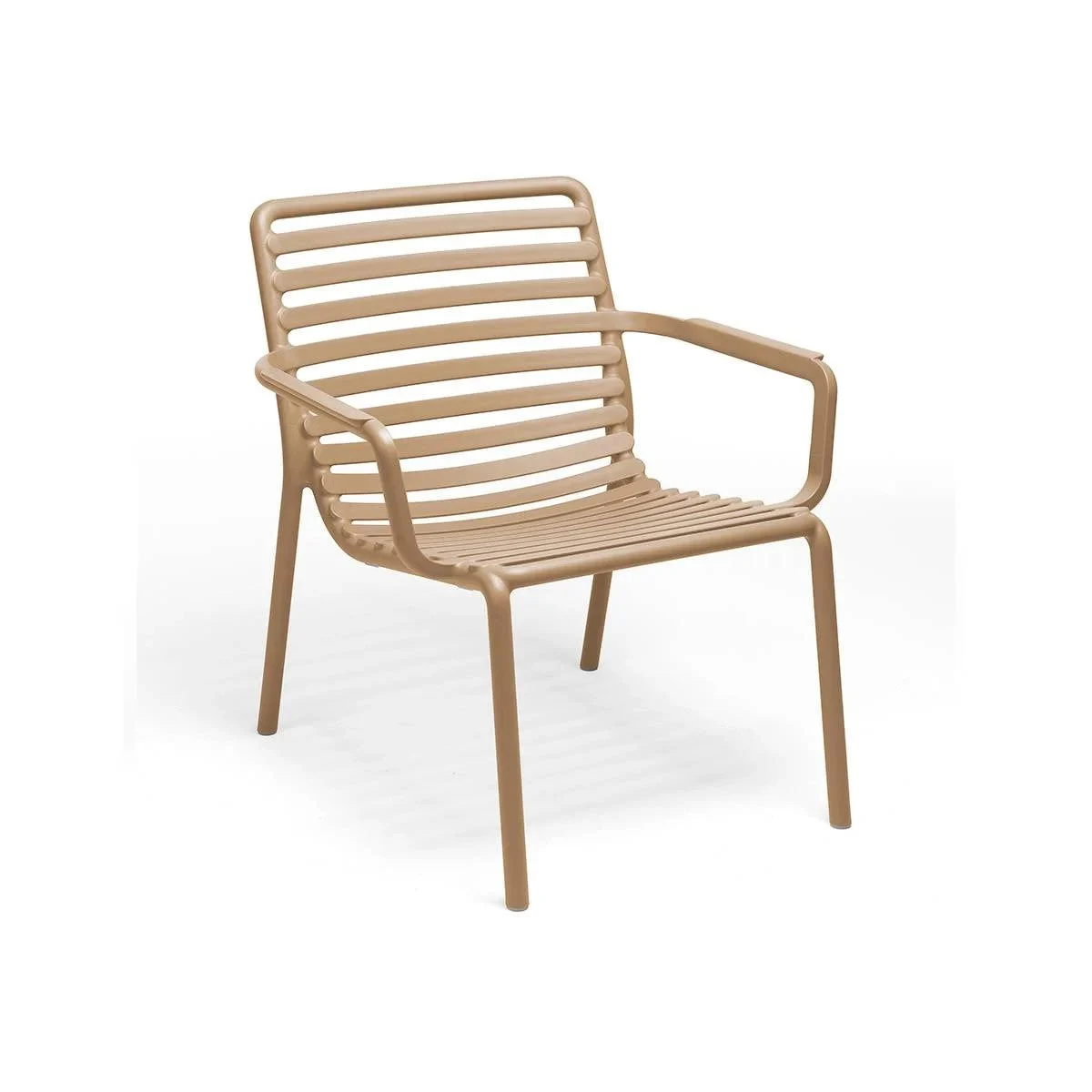 Nardi Sedia Doga Relax Braccioli Cappuccino Impilabile