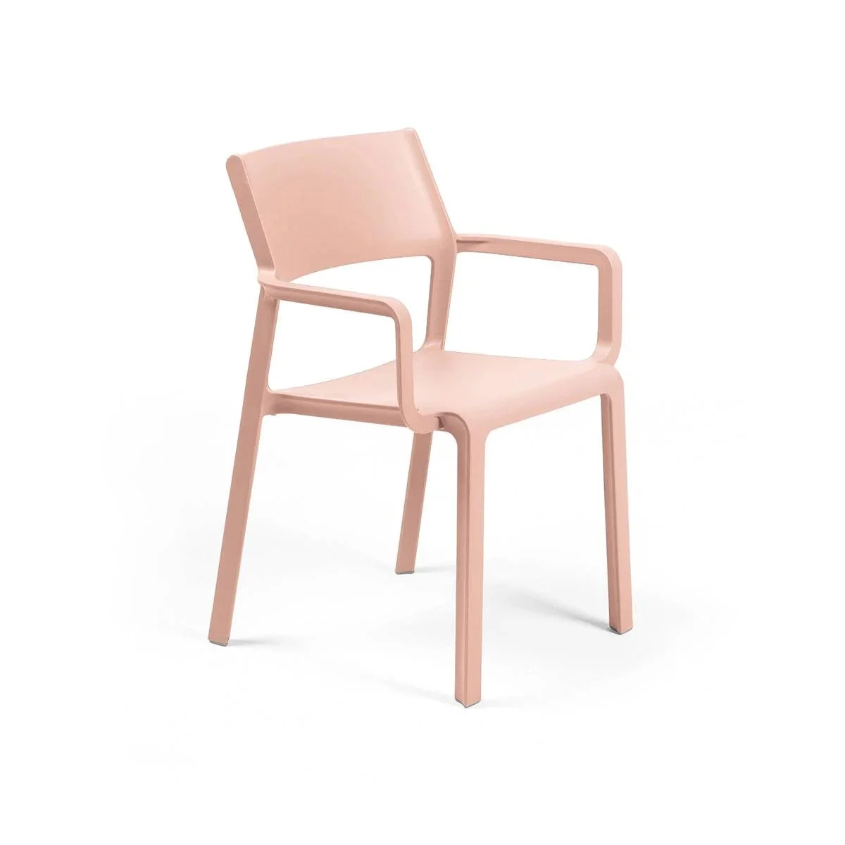 Nardi Sedia Trill Braccioli Rosa Bouquet Polipropilene Impilabile