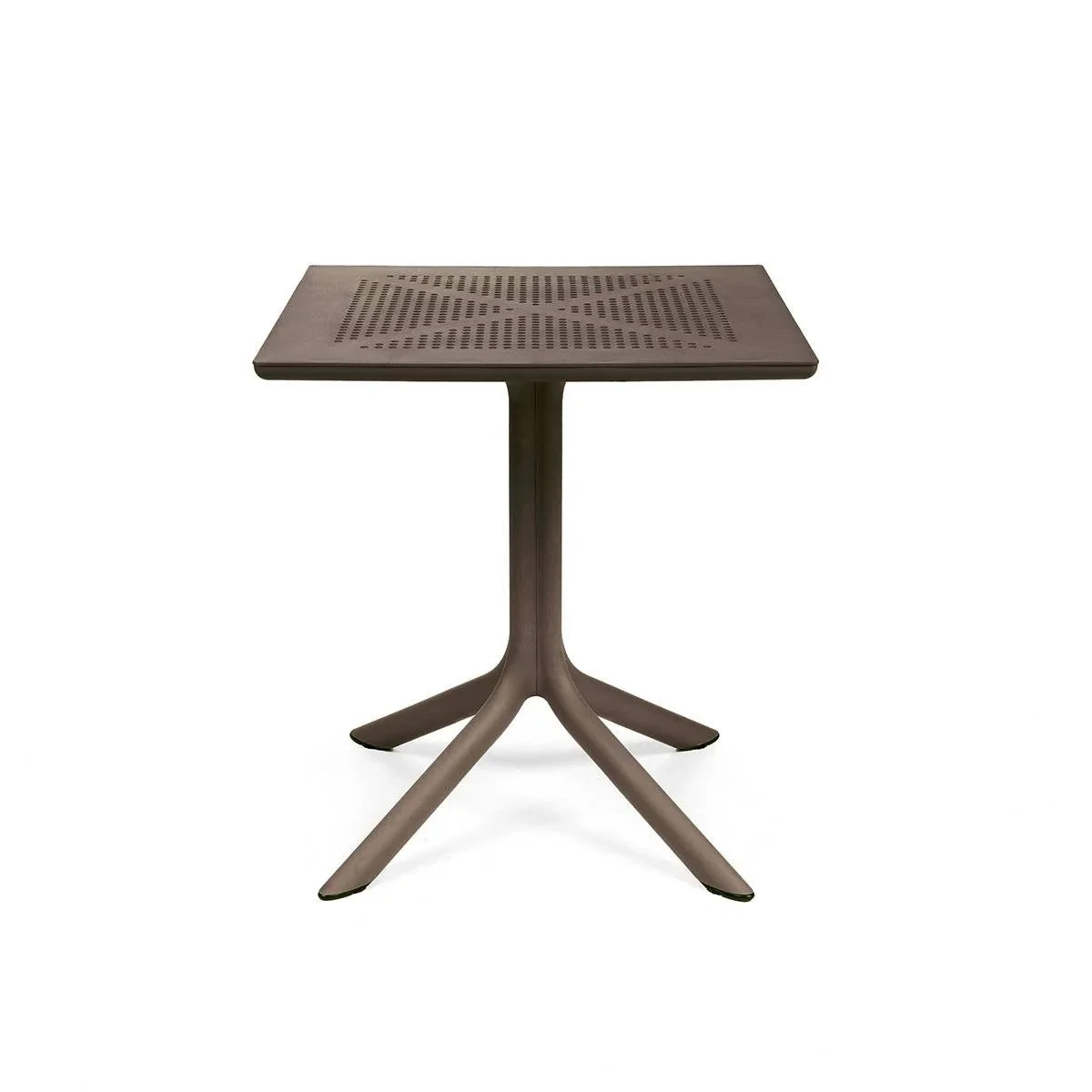 Nardi Tavolo Clip 70 Tabacco Quadrato
