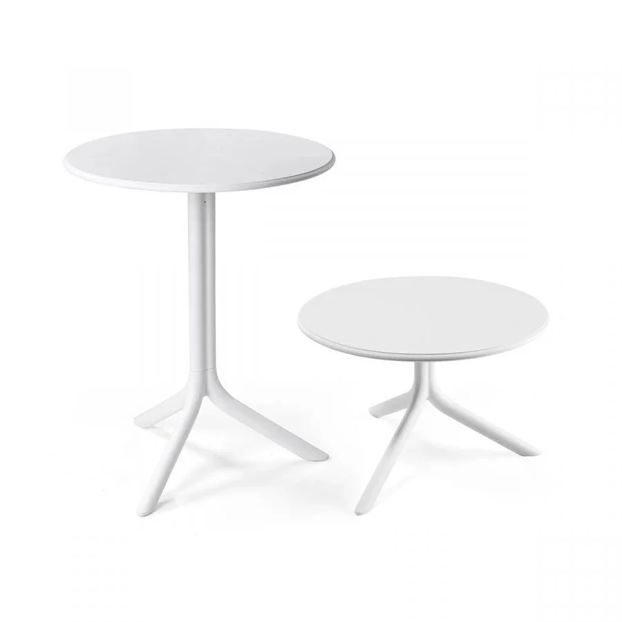 Nardi Spritz Tavolo Rotondo Bianco Polipropilene Ø 60,5 cm