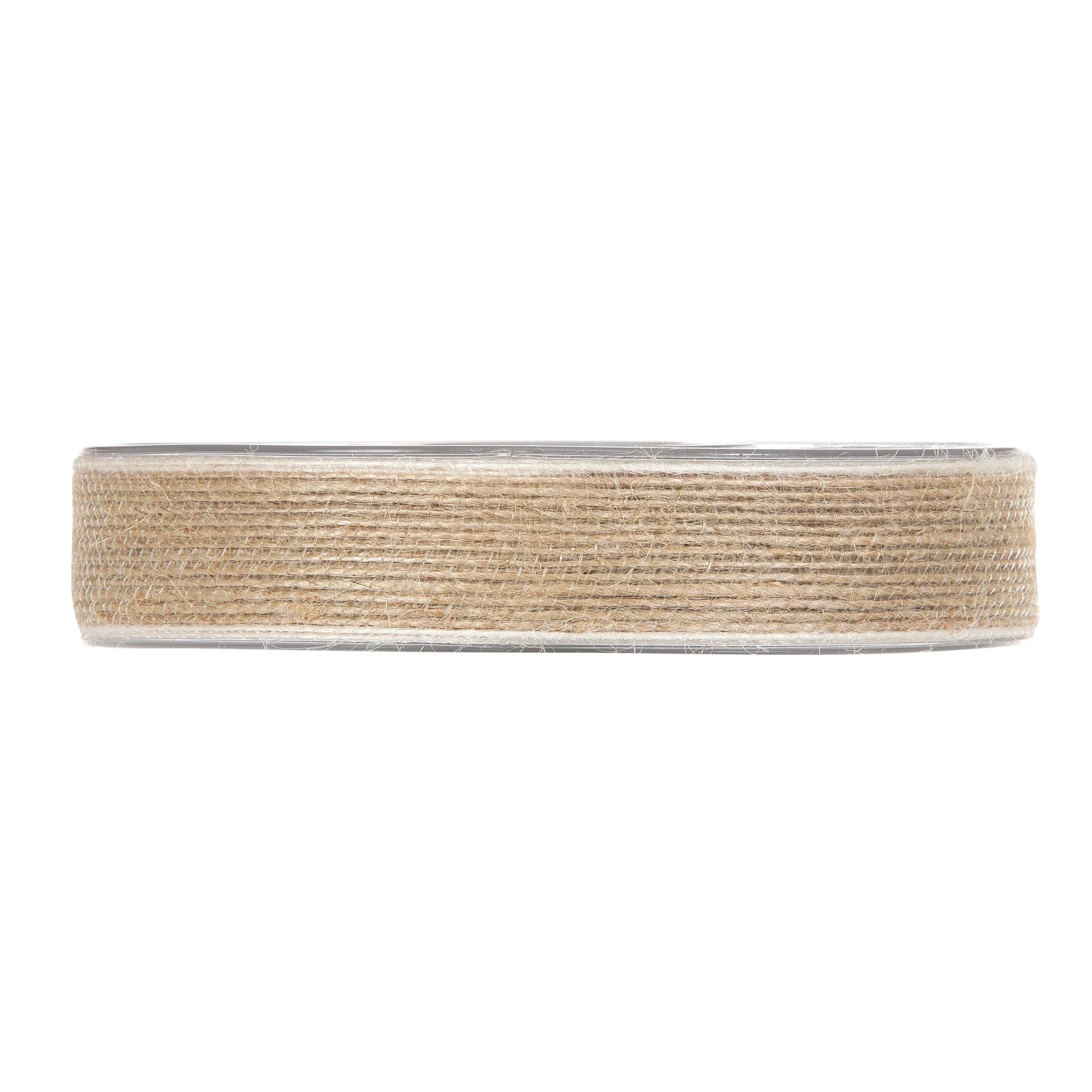 Piovaccari Nastro Juta Color 15 Mm 12 Mt Bianco
