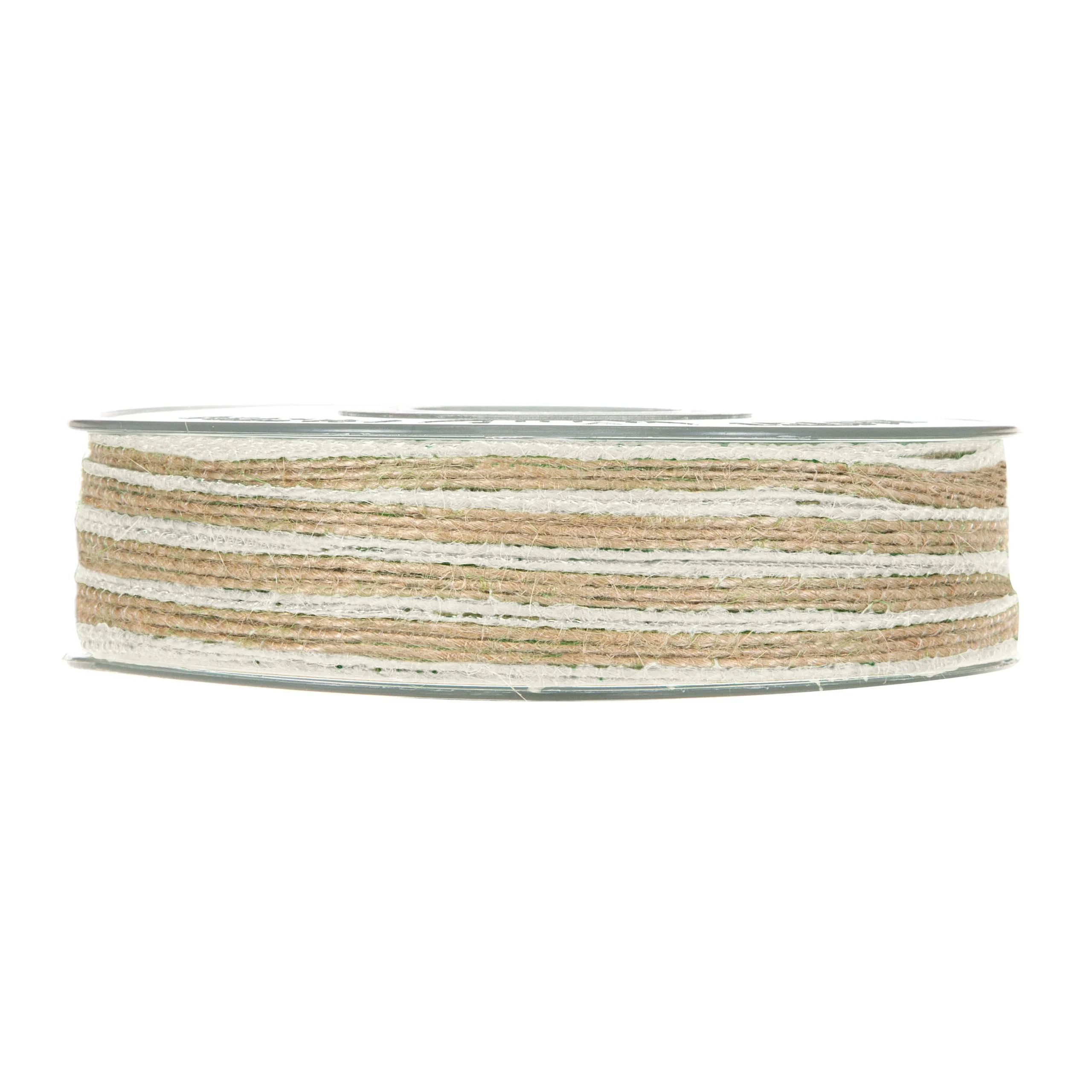 Piovaccari Nastro Juta Color 6 Mm 35 Mt Bianco