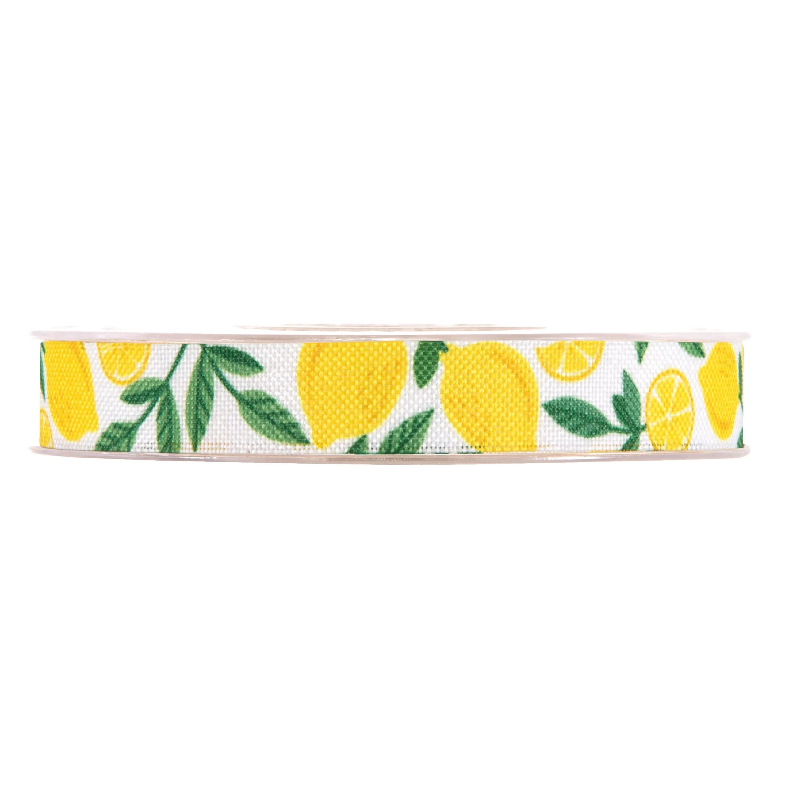 Piovaccari Nastro Lemons 15 Mm 20 Mt Colore Bianco