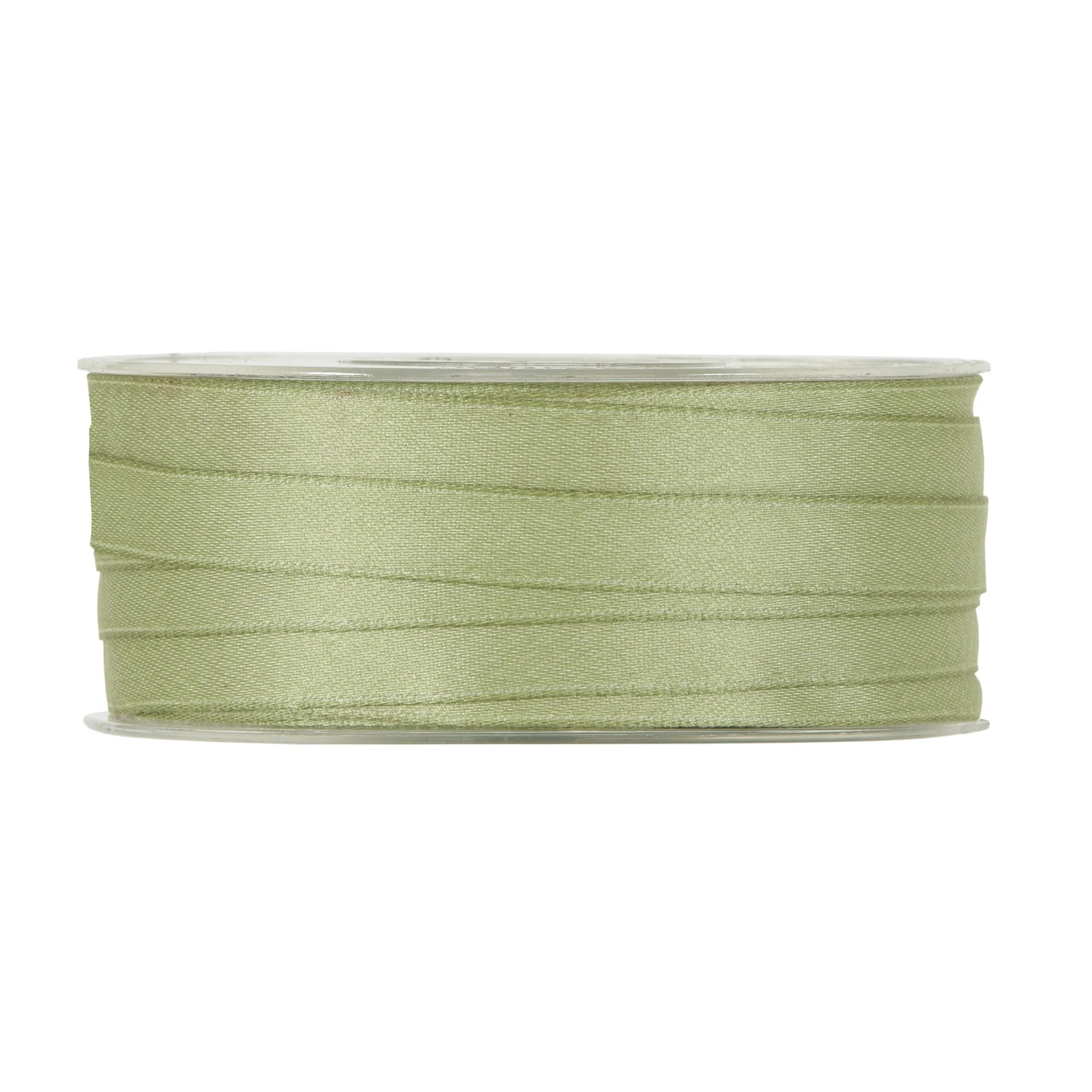 Piovaccari Nastro Matt Doppio Satin 10 Mm 35 Mt Salvia