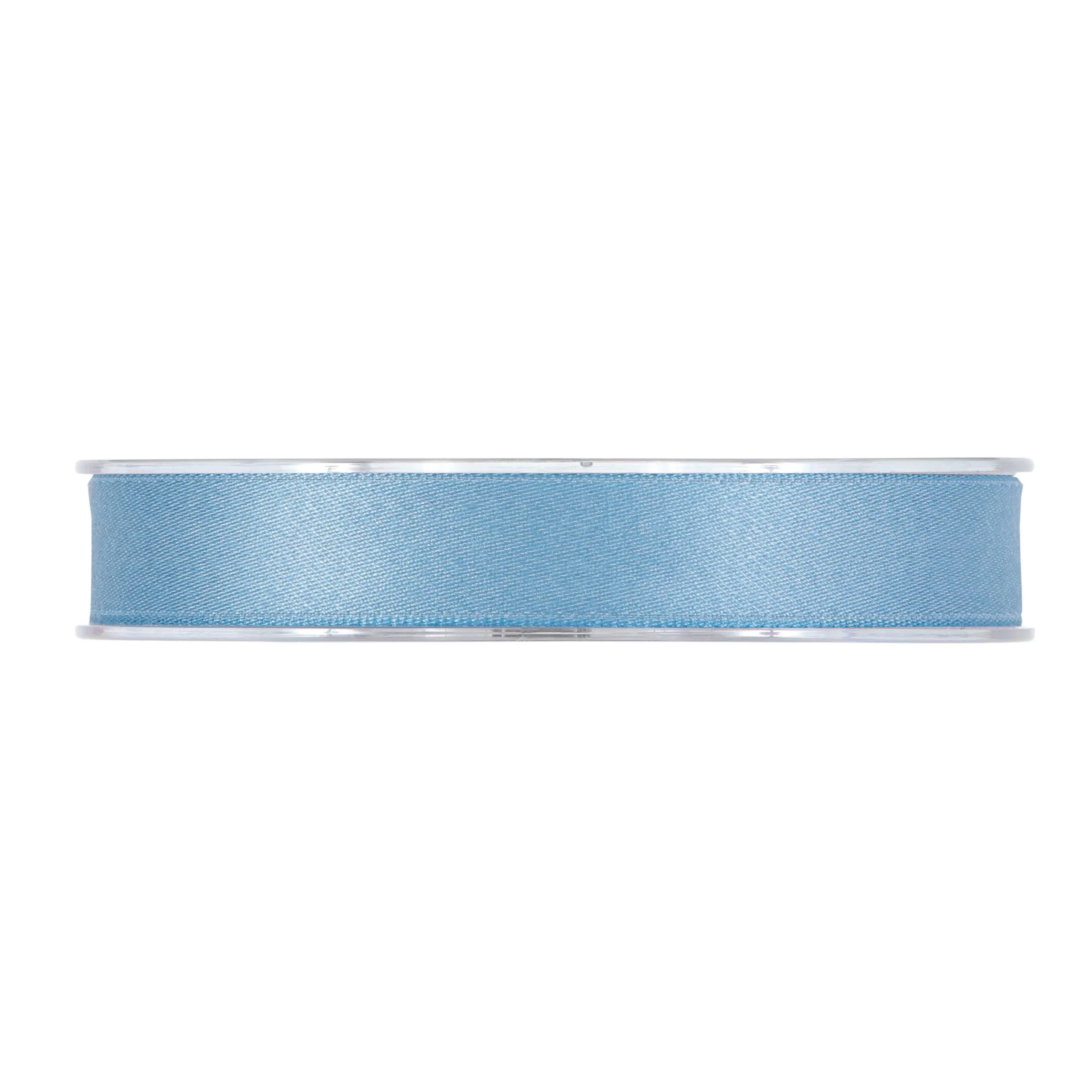 Piovaccari Nastro Matt Doppio Satin 15 Mm 15 Mt Celeste