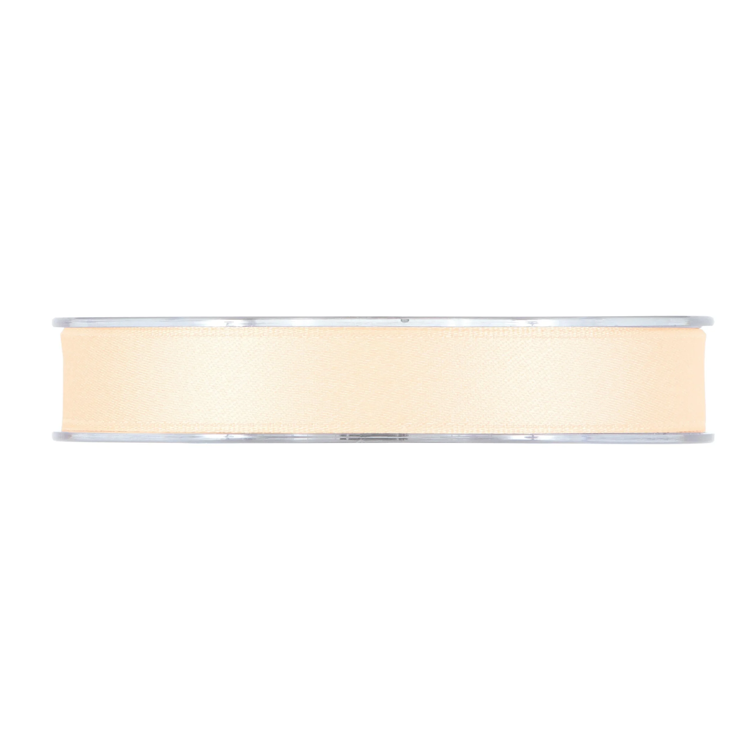Piovaccari Nastro Matt Doppio Satin 15 Mm 15 Mt Cream