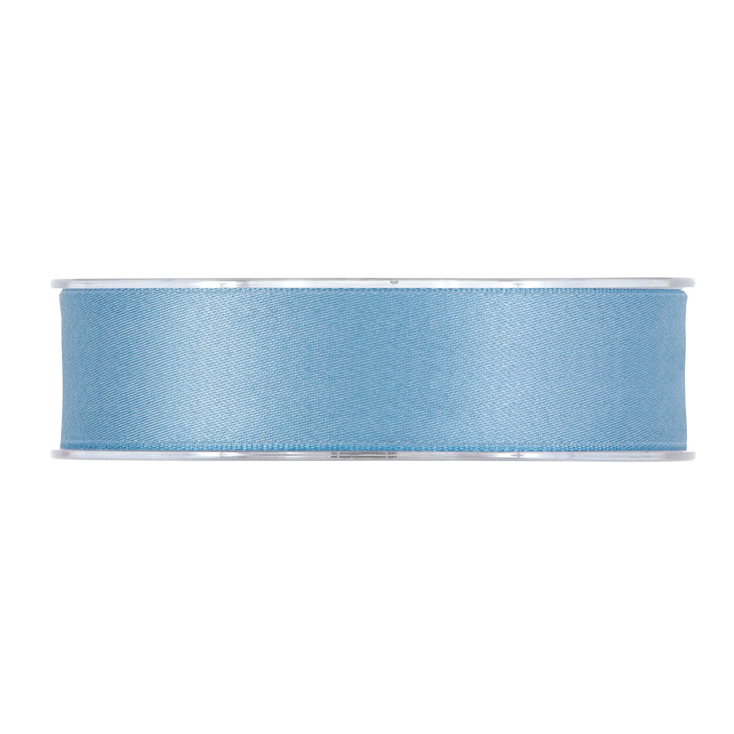 Piovaccari Nastro Matt Doppio Satin 25 Mm 15 Mt Celeste