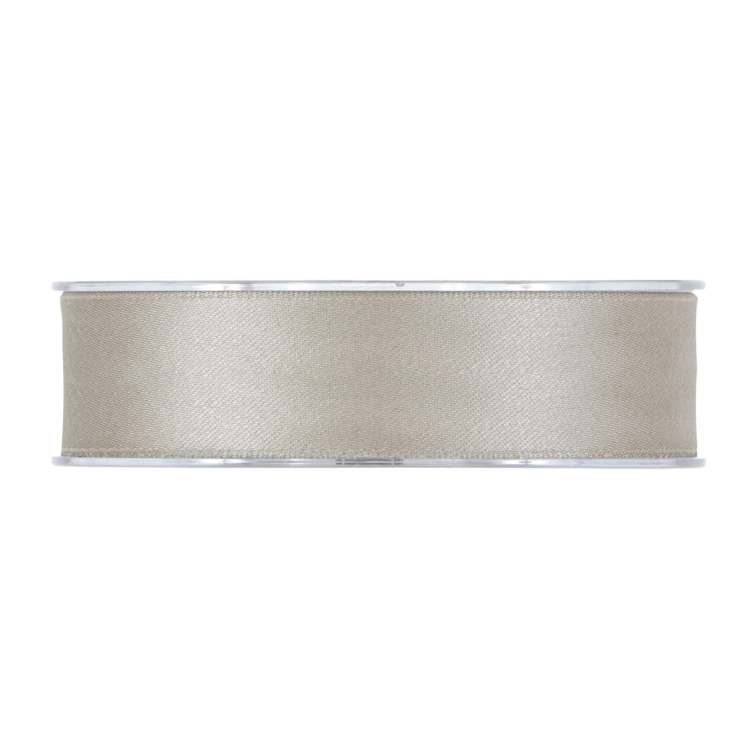 Piovaccari Nastro Matt Doppio Satin 25 Mm 15 Mt Silver