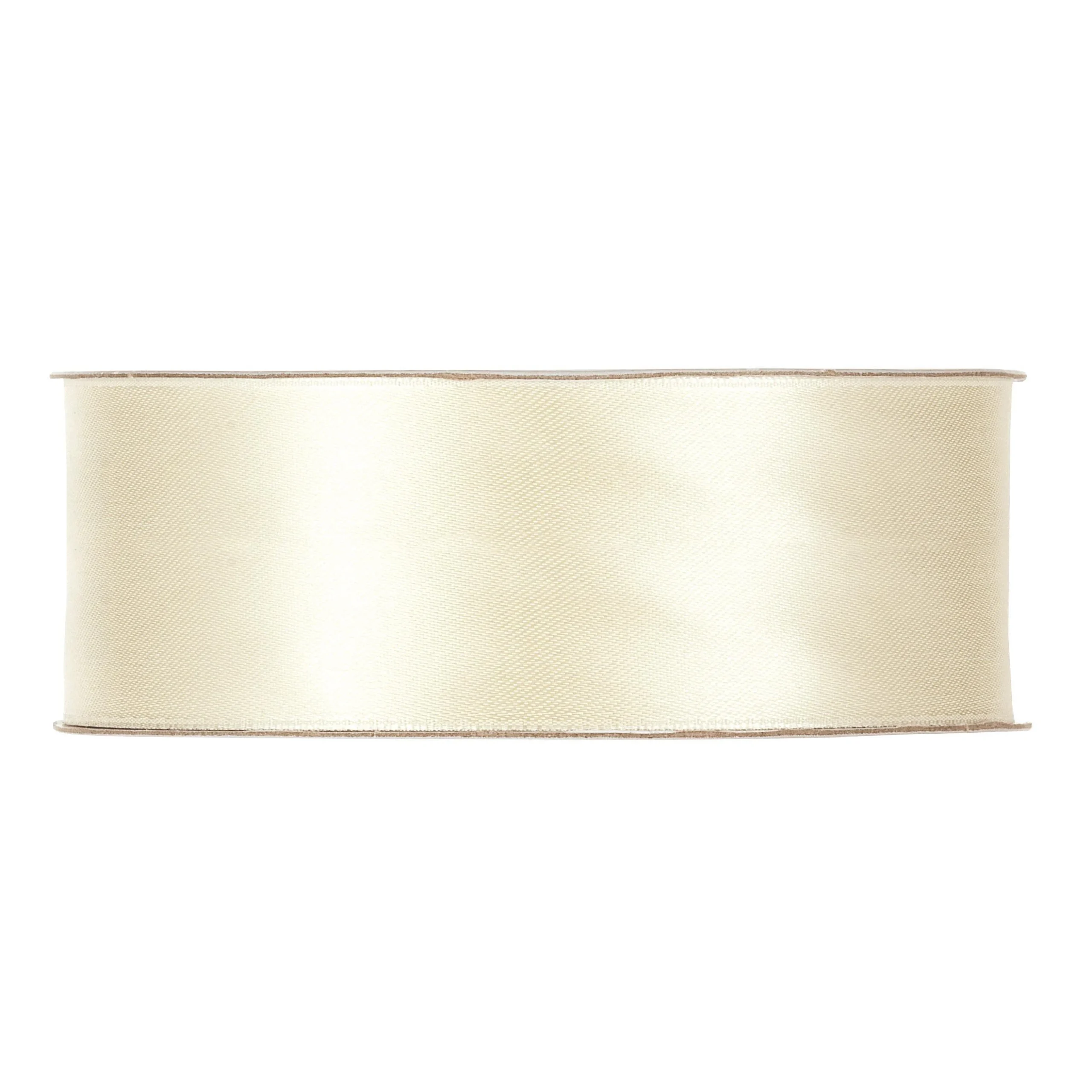 Piovaccari Nastro Raso 25 Mm 50 Mt Colore Crema