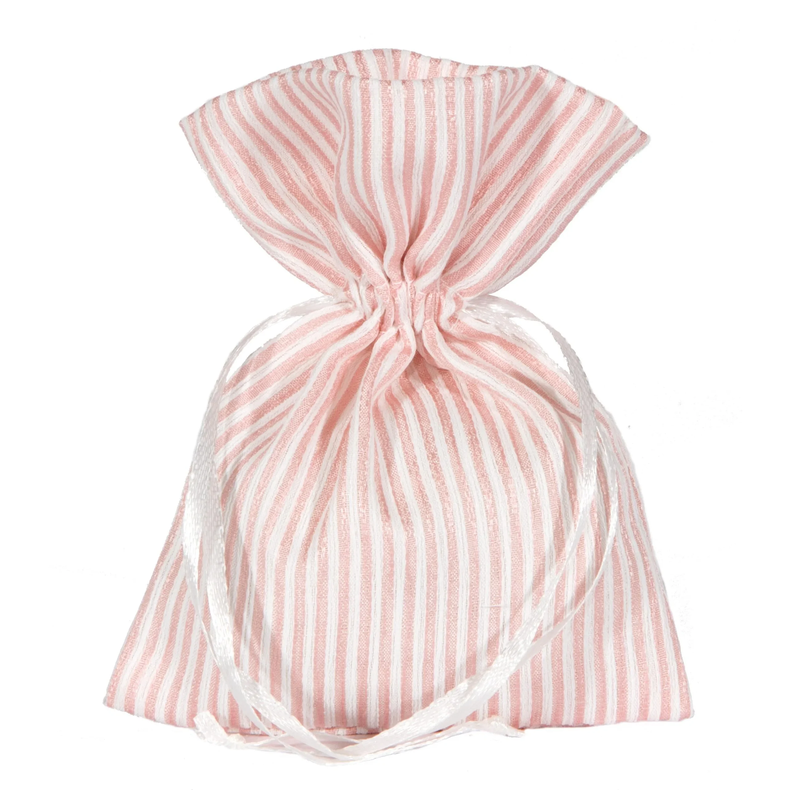Piovaccari Sacchetto Righe Cm 10 x 14 H Rosa 10 Pz