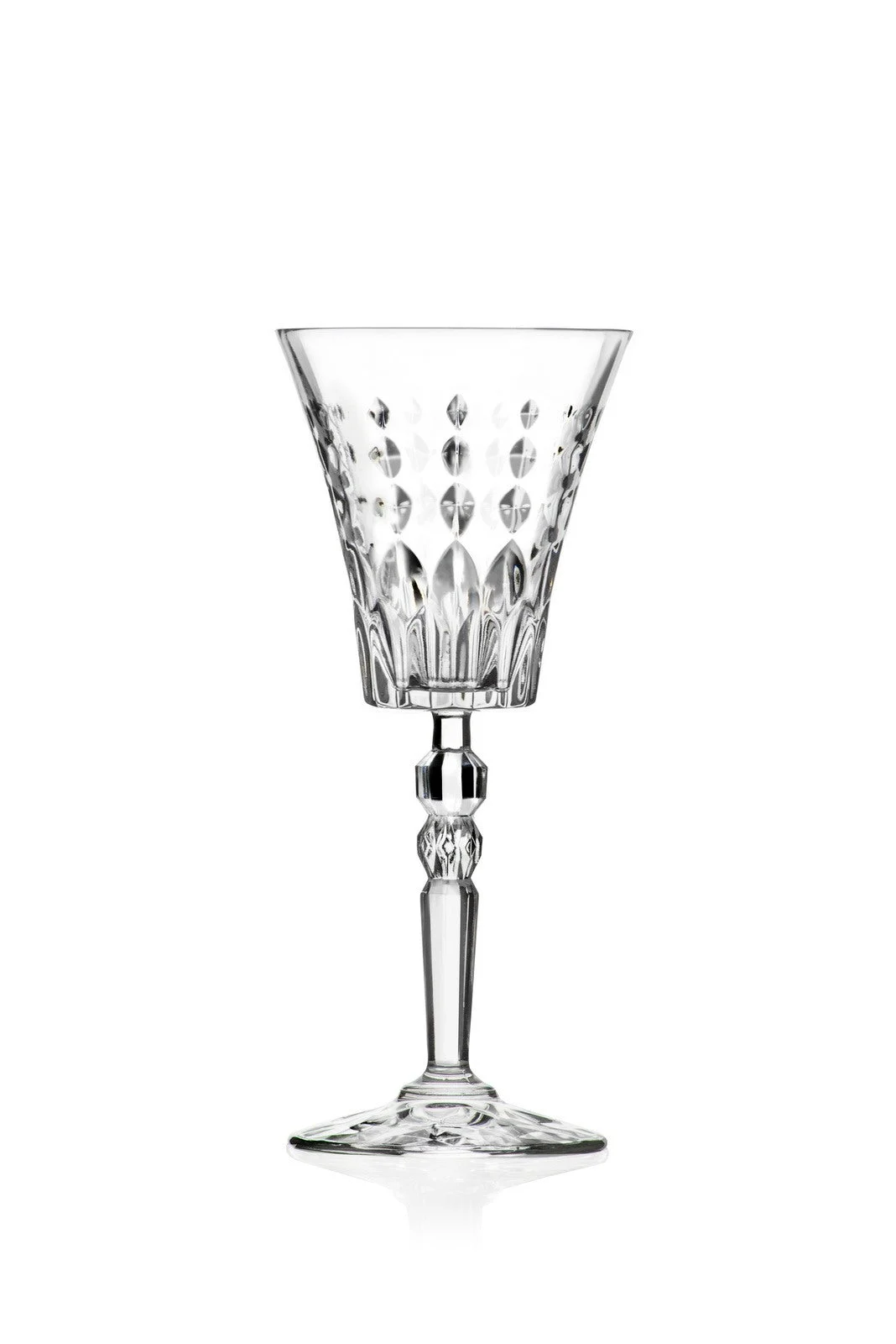 RCR Cristalleria Italiana Marilyn - 2 - Set da 6 Calici Vino in Cristallo