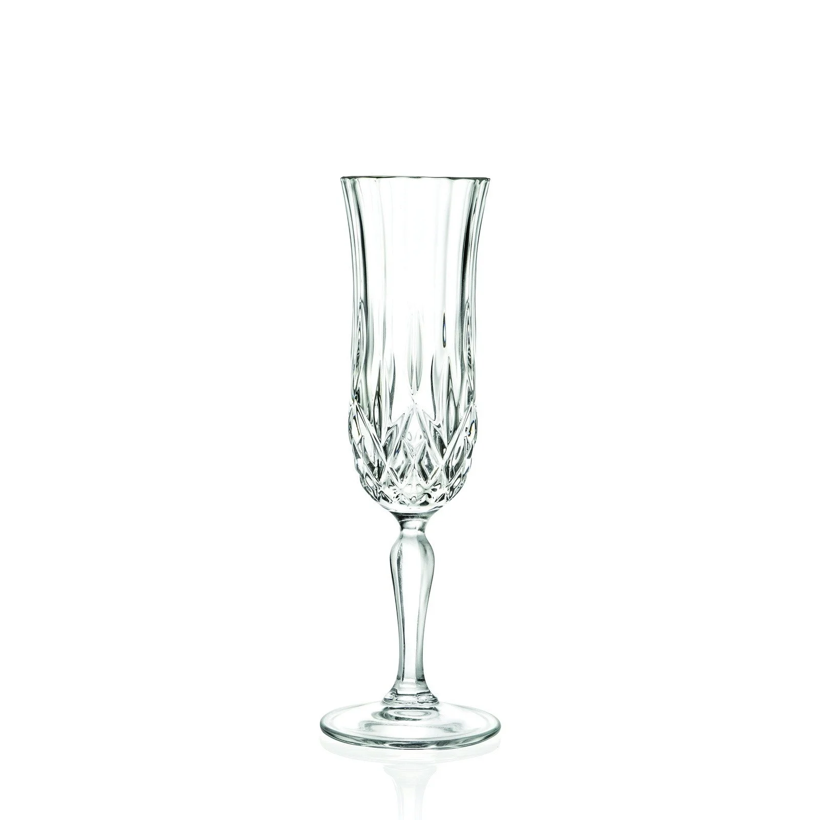 RCR Cristalleria Italiana Opera - FL - Set da 6 Calici Flute in Cristallo