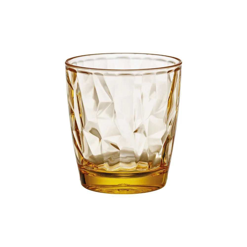 Royale Bicchiere Acrilico Acqua 30 Cl Mosaic Ambra