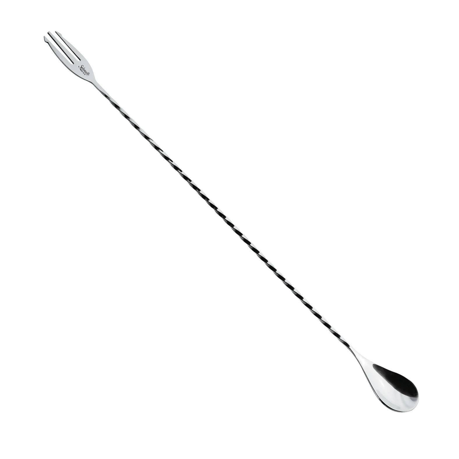 Salvinelli Cucchiaio Barman 40 Cm Modello Tridente Acciaio 1 Pz