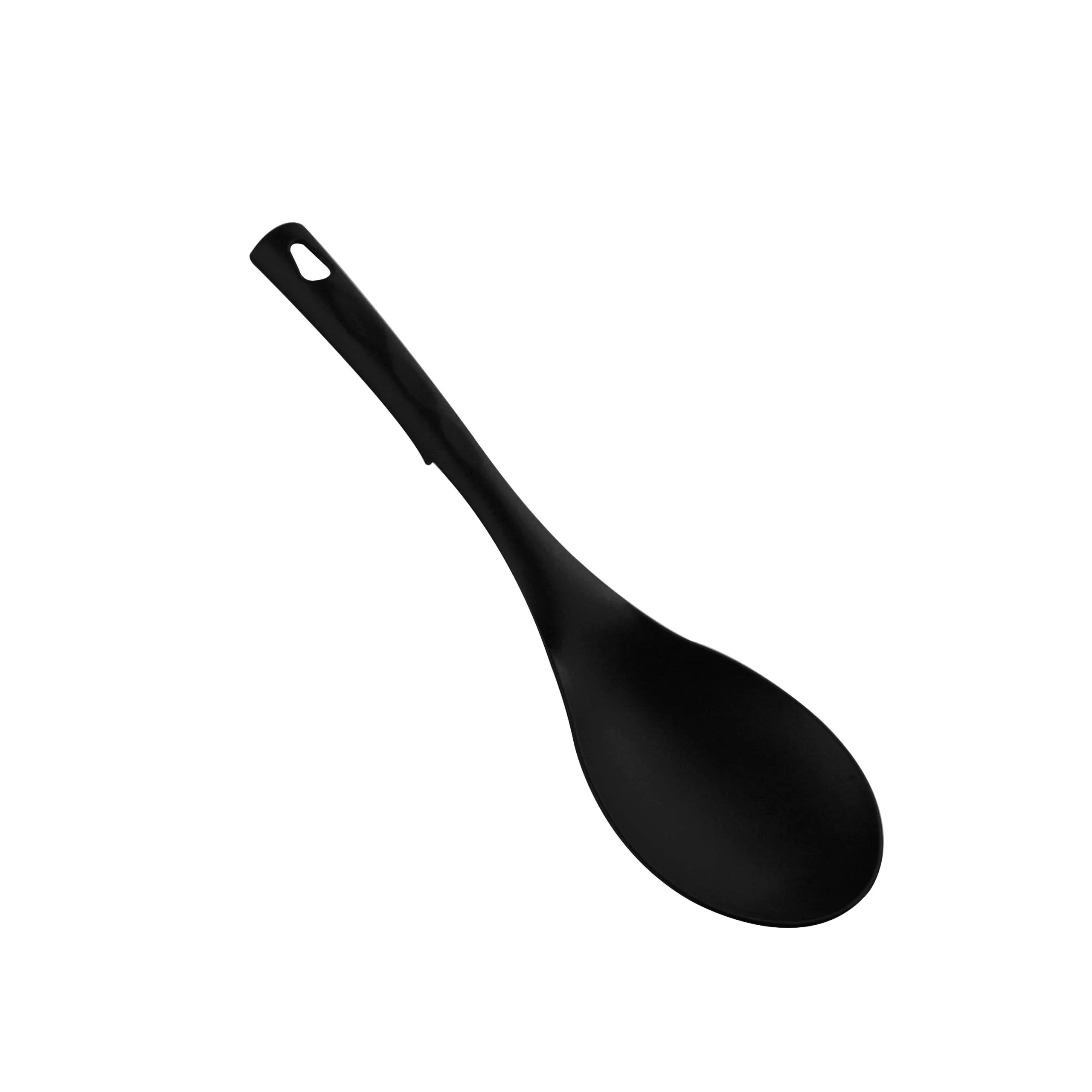 Salvinelli Cucchiaione Riso Cucina Novella Nylon 28,5 Cm Nero 1 Pz