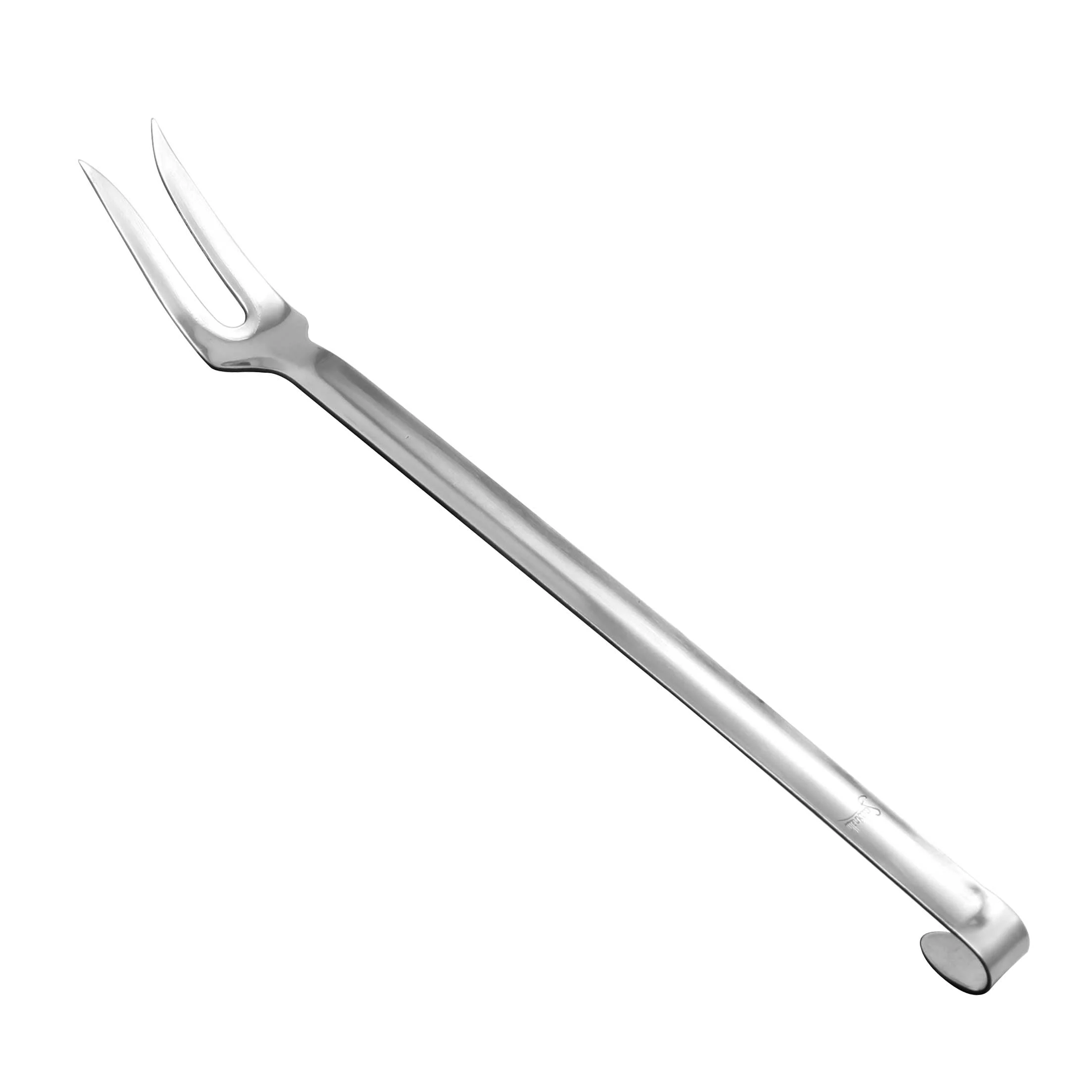 Salvinelli Forchettone a Due Punte Leggero 35 Cm Acciaio 1 Pz