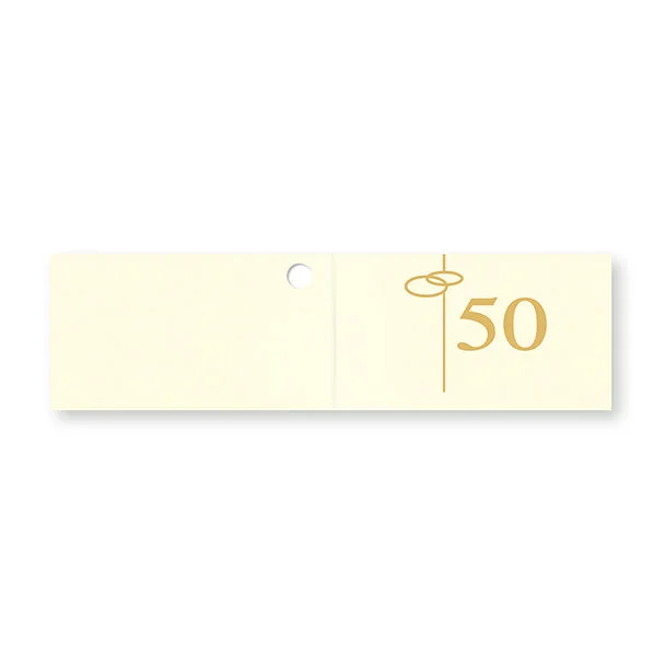 Scotton Bigliettino 50° Anniversario 42 x 25 Mm 10 Pz