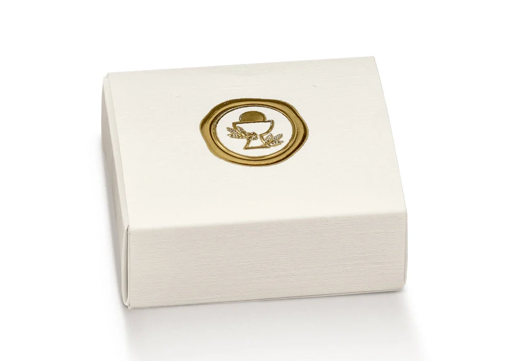 Scotton Cassetto Quadretto Comunione 60 x 50 x 30 Mm Bianco 10 Pz