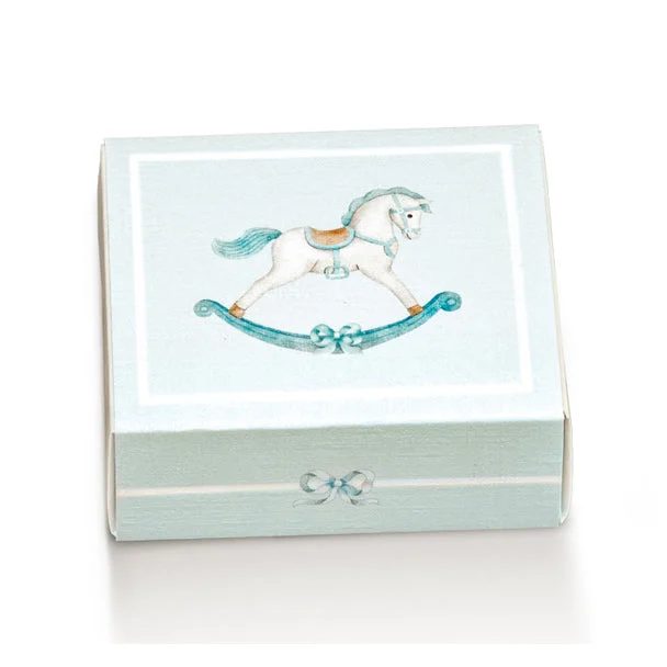Scotton Cassetto Quadro 60 x 50 x 30 mm Cavallino Azzurro 10 Pz