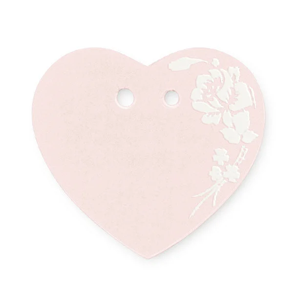 Scotton Chiudipacco Cuore 60 x 50 Mm Rosa 10 Pz