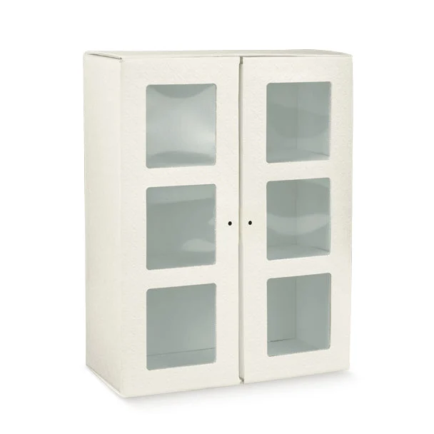 Scotton Credenza per Bomboniere 305 x 130 x 410 Mm Bianco