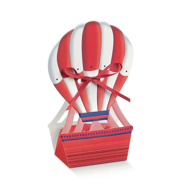 Scotton Mongolfiera Portaconfeti 60 x 40 x 145 Mm Rosso 10 Pz