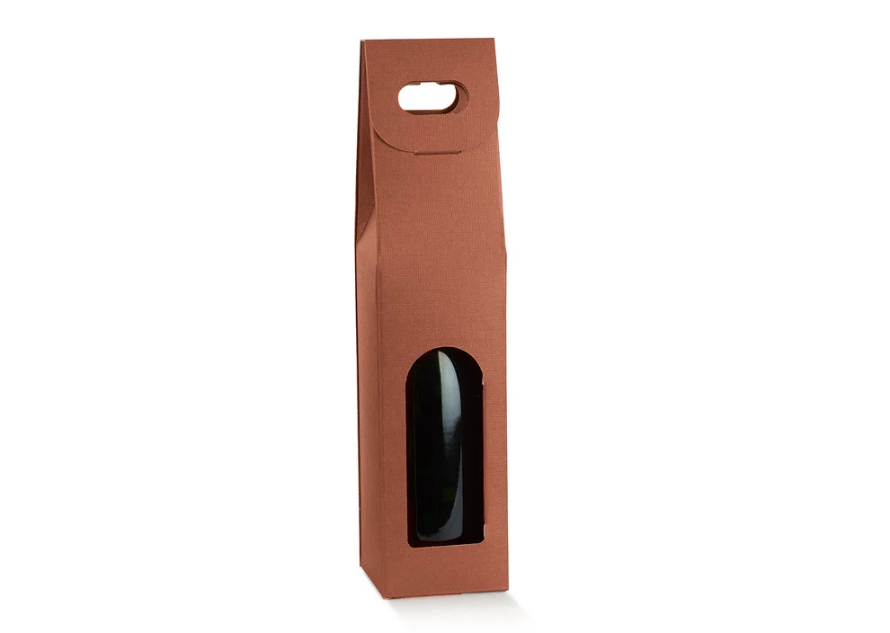 Scotton Scatola 1 Bottiglia 90 x 90 x 385 Mm Seta Corten 10 Pz