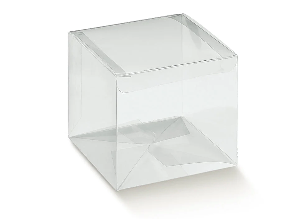 Scotton Scatola Automatico 80 x 80 x 130 Mm Trasparente 10 Pz