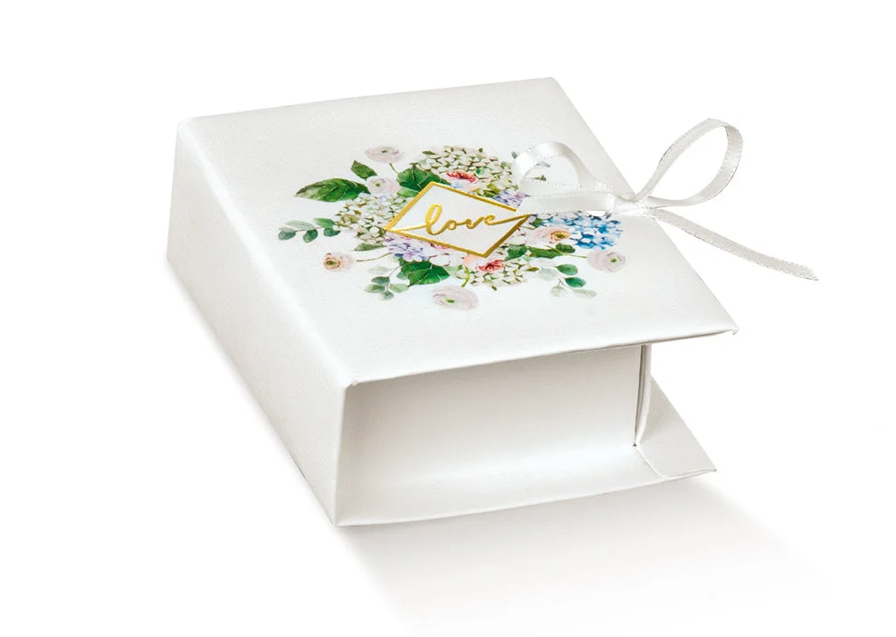 Scotton Scatola Book 70 x 60 x 30 Mm Green Bianco 10 Pz