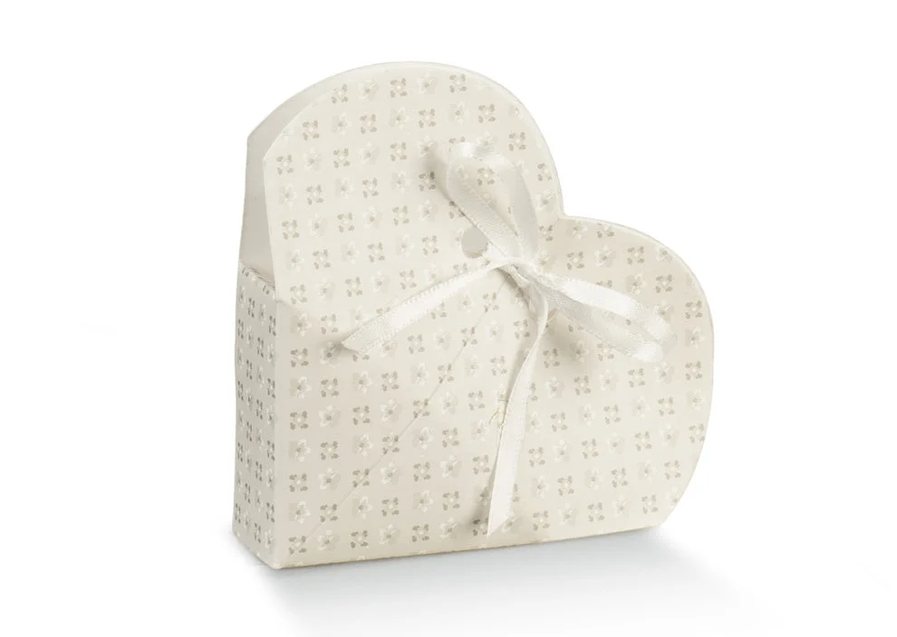 Scotton Scatola Cuore 50 x 25 Mm Bloom Tortora 10 Pz